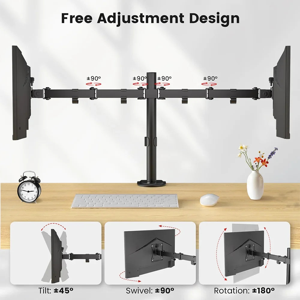 Dual Monitor Mounting Arm for Enhanced Workspace