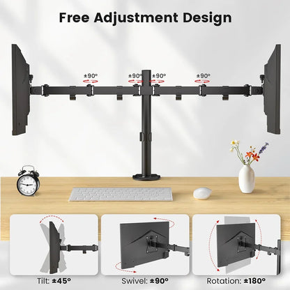 Dual Monitor Mounting Arm for Enhanced Workspace