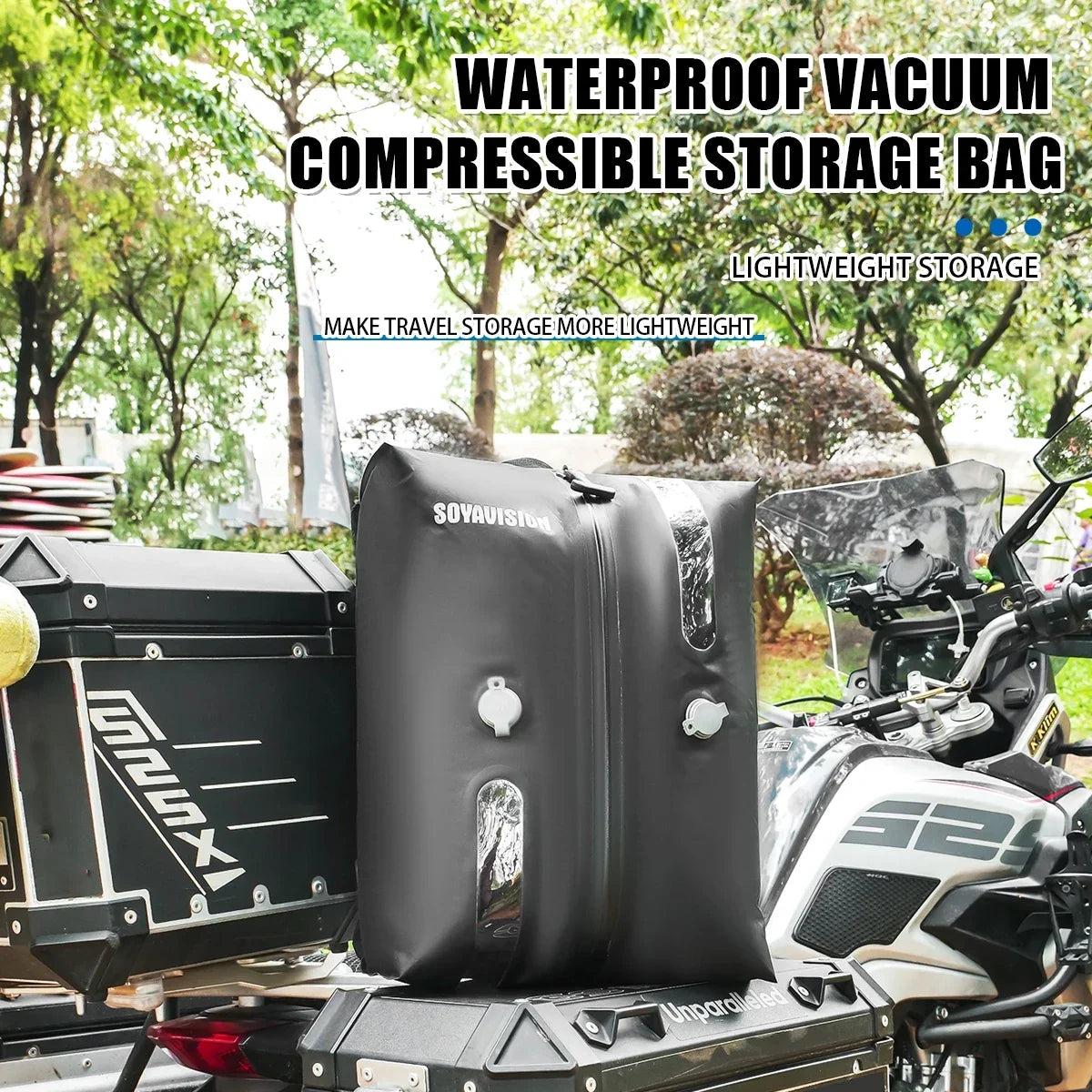 Travel Compression Storage Bags for Vacuum Sealing