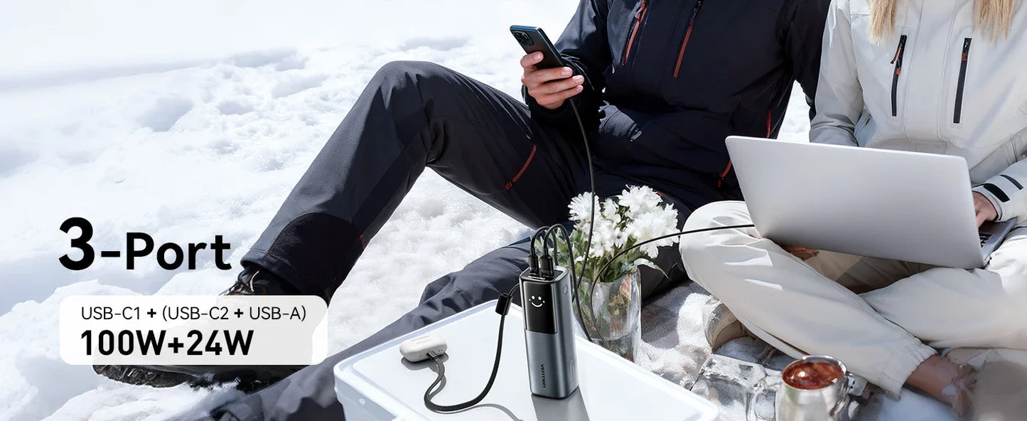 27000mAh Capacity Portable Power Bank