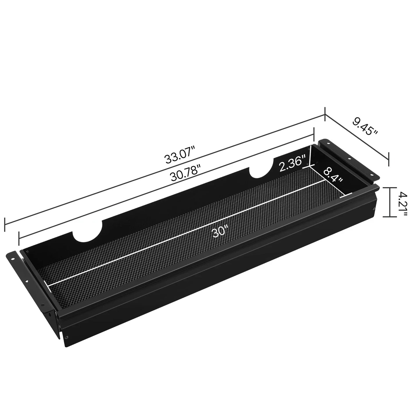 Slide-Out Drawer for Under-Desk Storage