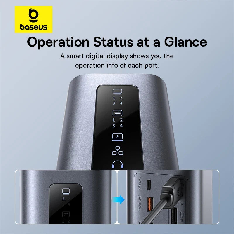 11-in-1 Multi-Port Docking Station