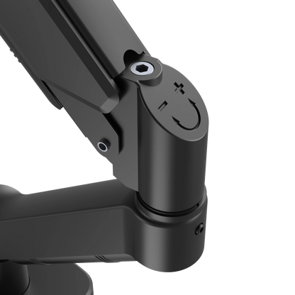 Dual Monitor Stand with Gas Spring Mechanism