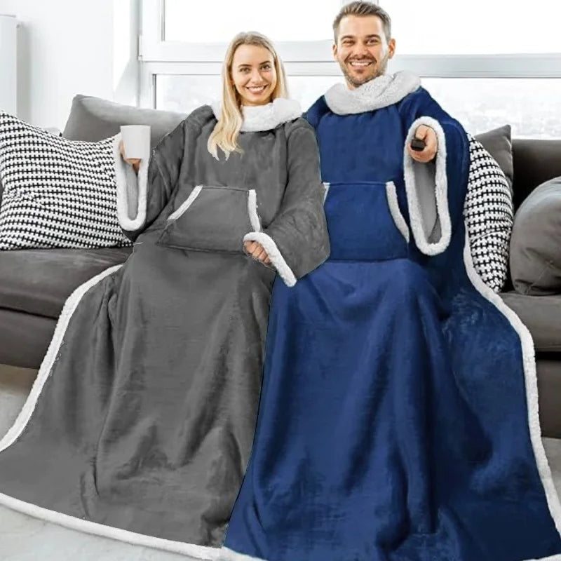 Cozy Wearable Fleece Blanket