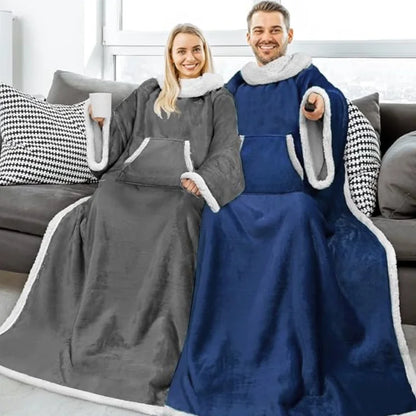 Cozy Wearable Fleece Blanket
