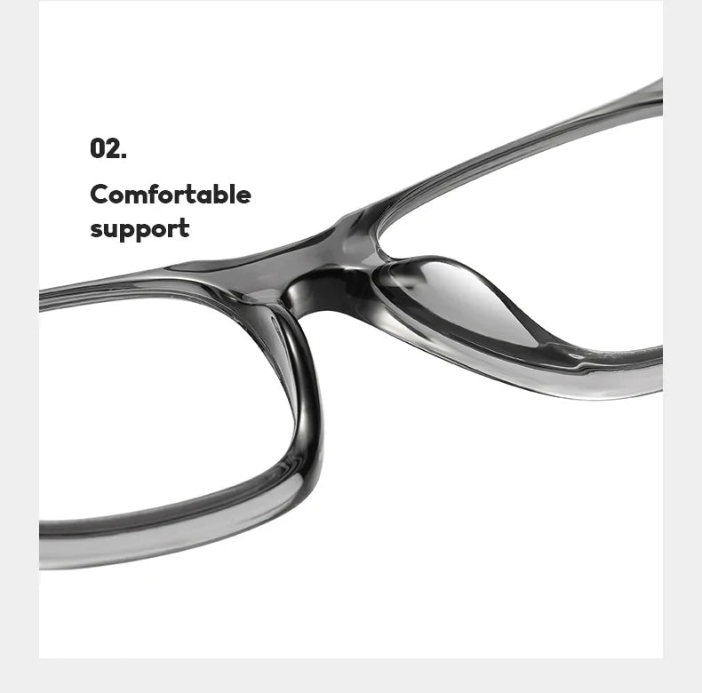 Reading Glasses with Enhanced Lenses for Blue Light Blocking