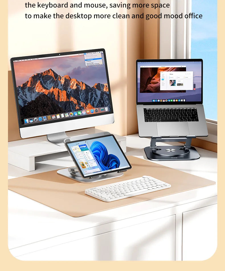 Desk Laptop Stand Made of Aluminum