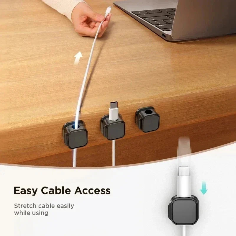 Holder for Magnetic Cables and Clips
