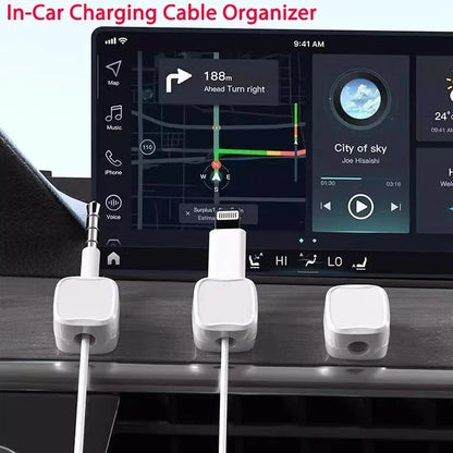 Holder for Magnetic Cables and Clips