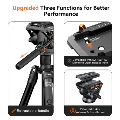 Scenic Photography Tripod for Travel Use
