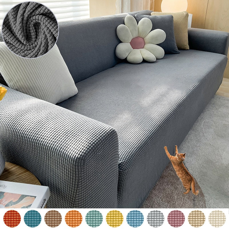 Versatile Stretch Sofa Protector – Chic and Reliable