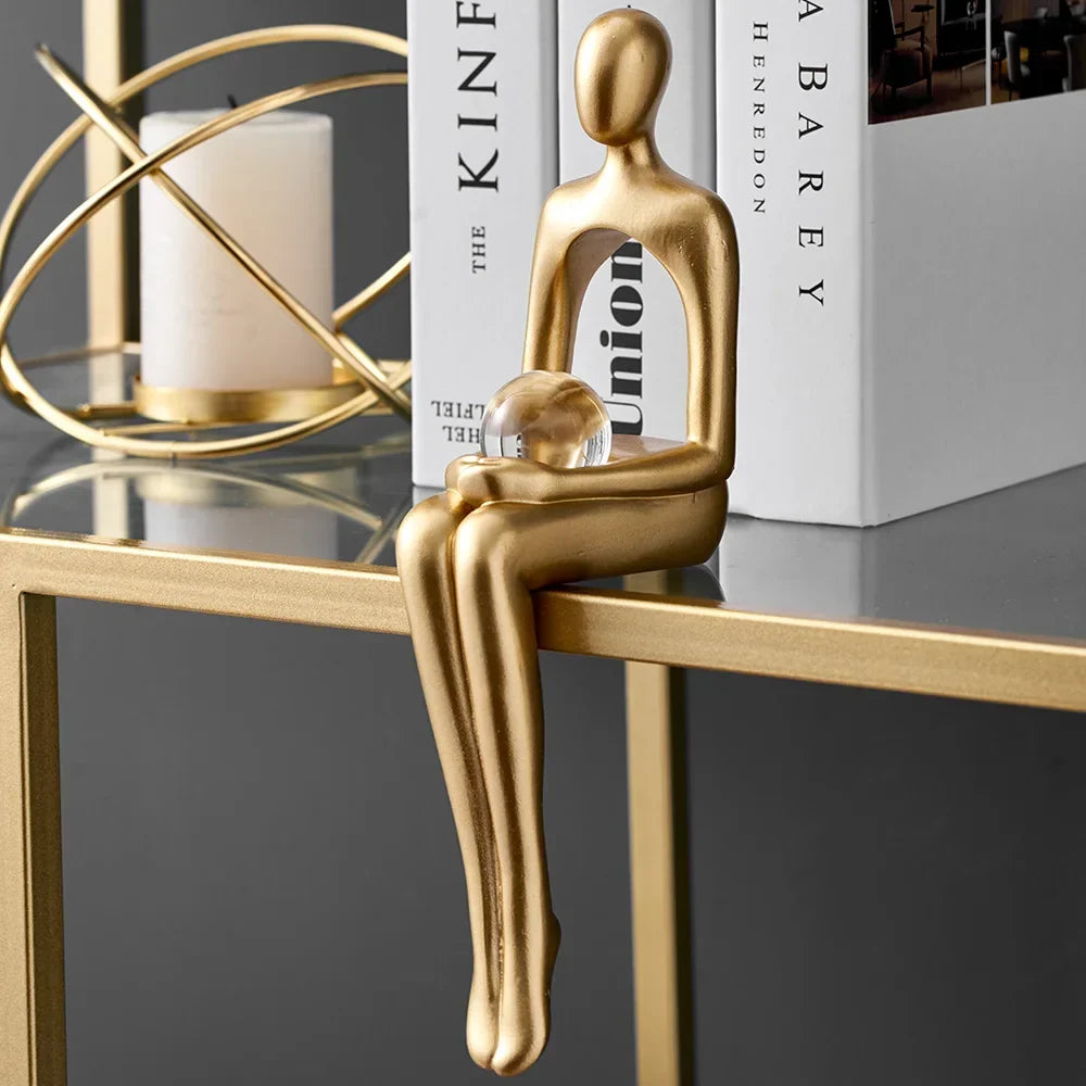 Lustrous Harmony Modern Art Sculptures