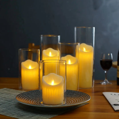 Battery Operated LED Candles Without Flames
