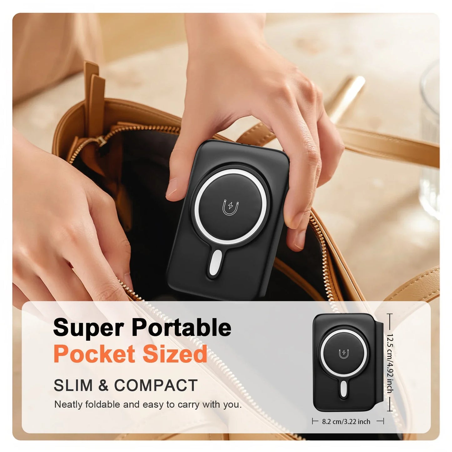 3-in-1 Magnetic Charging Station – Foldable Design