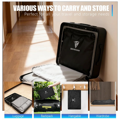 Travel Compression Storage Bags for Vacuum Sealing