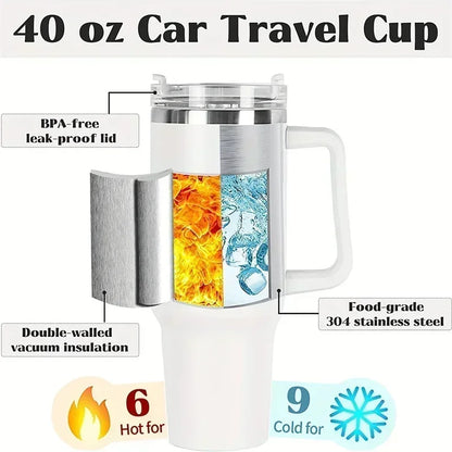 Water Bottle with Straw – Insulated Design
