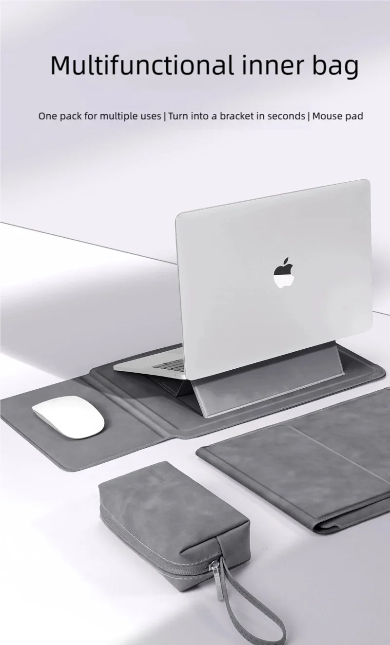Protective Case for Laptop with Built-in Stand