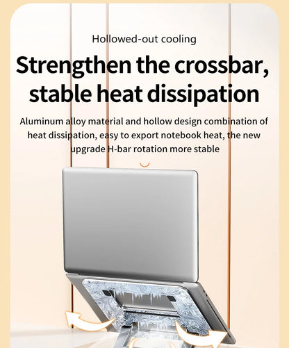 Desk Laptop Stand Made of Aluminum