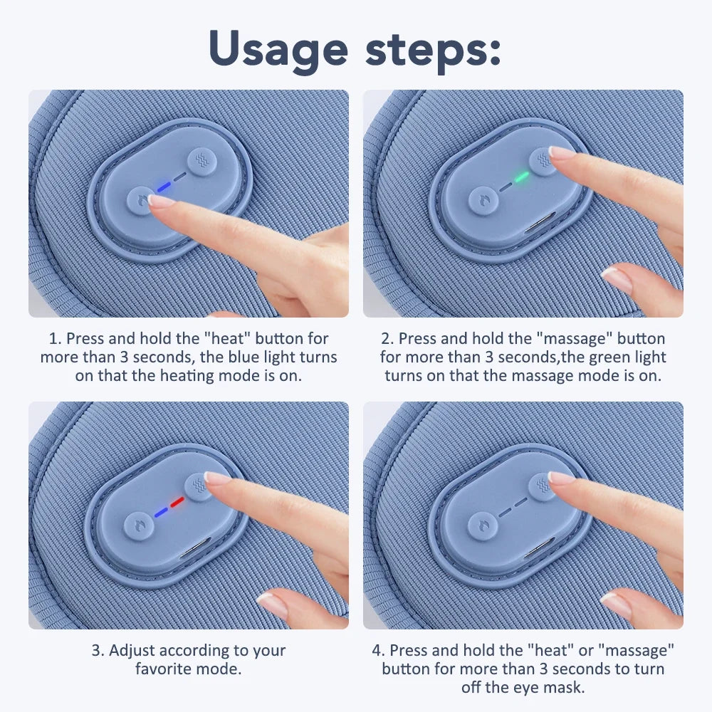 Cordless Eye Massager with 3D Technology