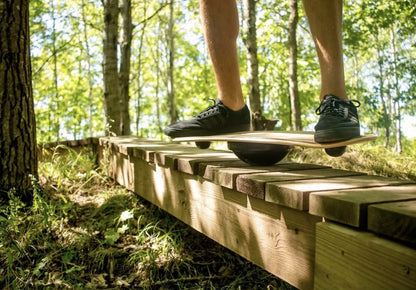 Rotating Balance Board for Enhanced Stability Training