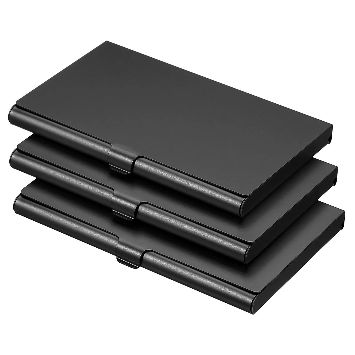 Aluminum Business Card Holder with Flip Cover