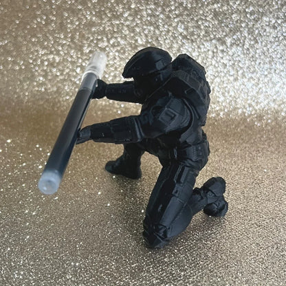 Pen Holder Shaped Like a Soldier – 3D Printed Design