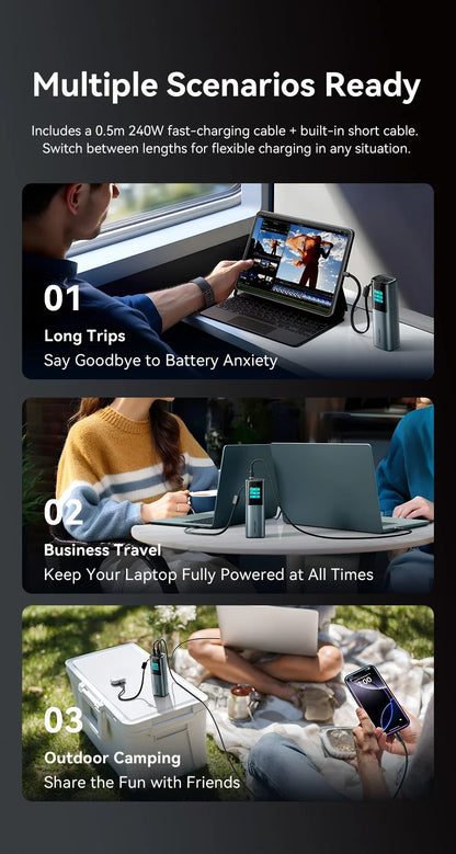 High-Capacity 27000mAh Portable Power Bank Charger