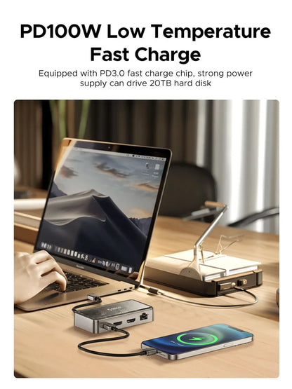 Multiple Port Docking Station for Enhanced Connectivity