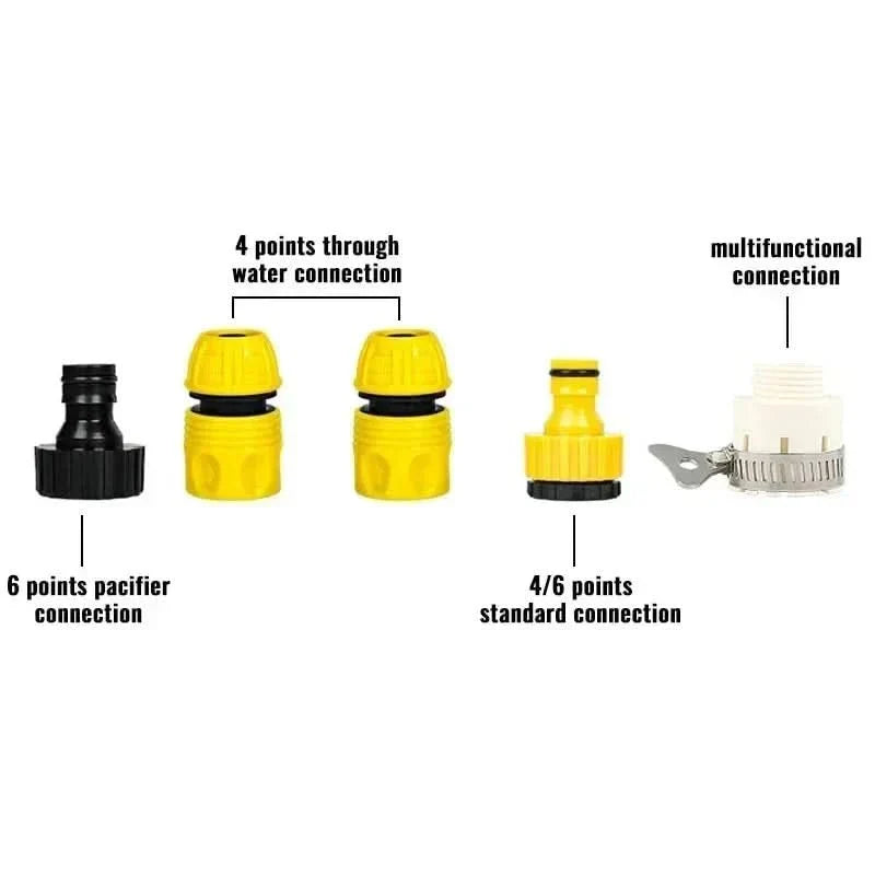 All-Around Sprinkler System with Triple-Arm Design