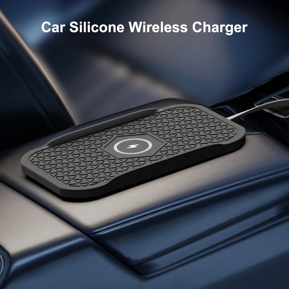 Silicone Charging Pad for Cars – Non-Slip Design