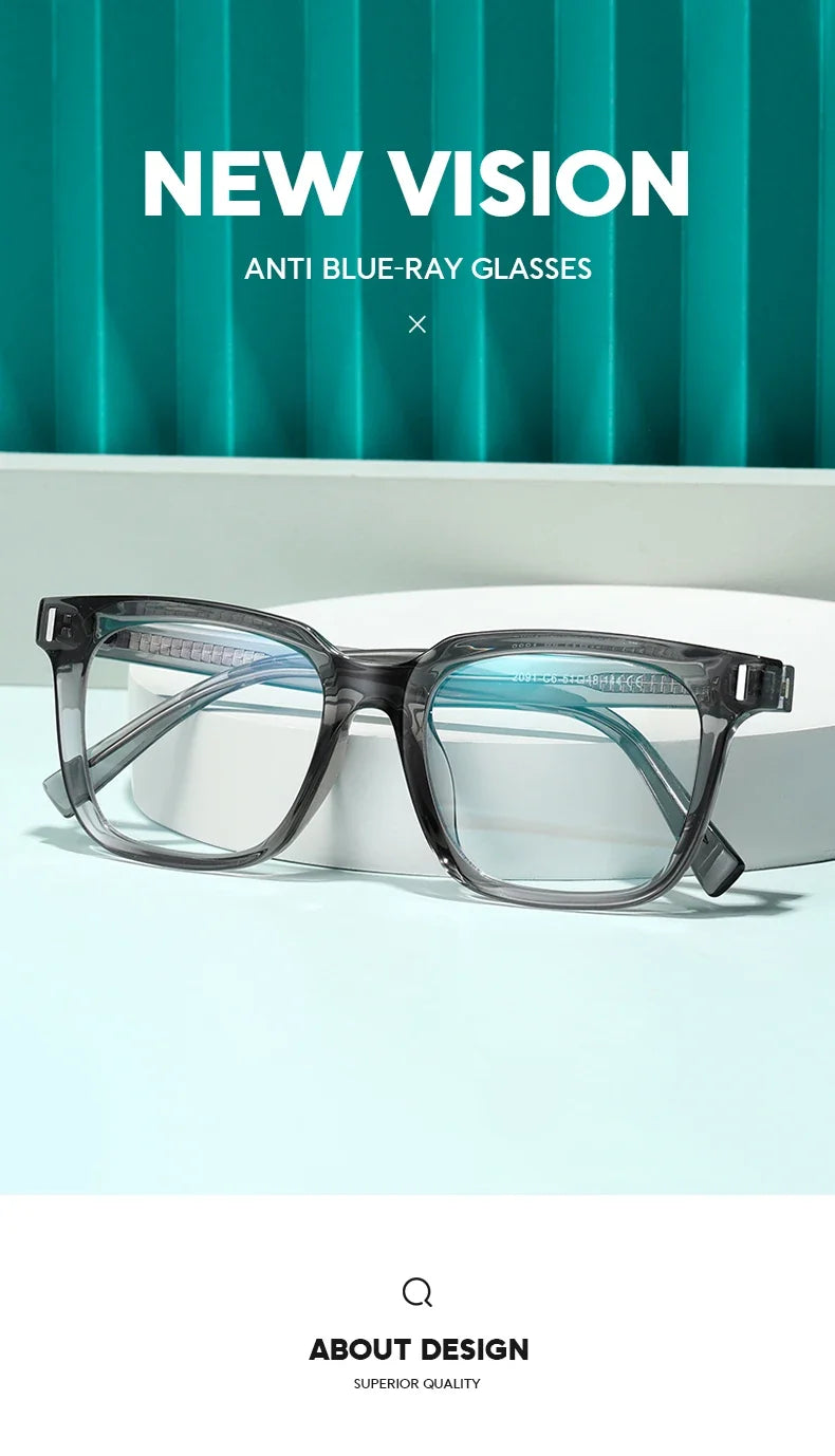 Reading Glasses with Enhanced Lenses for Blue Light Blocking