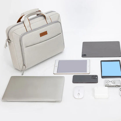 Air-Cushioned Briefcase for Commuting