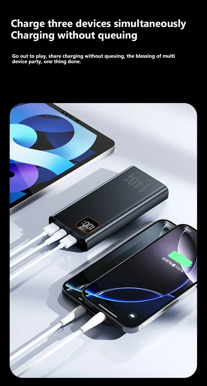 Portable Battery Pack for Quick Charging