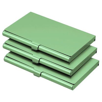 Aluminum Business Card Holder with Flip Cover