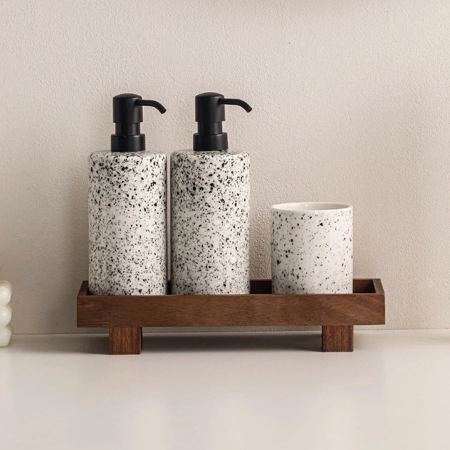 Natural Wood Storage Tray for Essentials