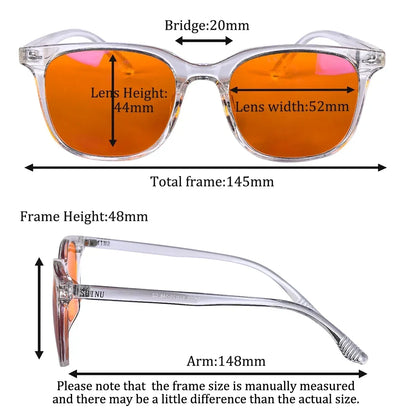 Gaming Glasses with Orange Lenses