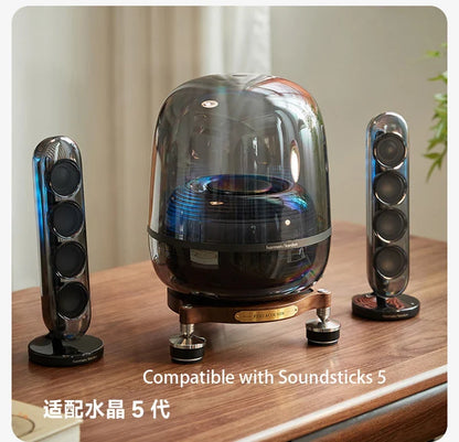 Wooden Speaker Stand for HiFi Audio Systems