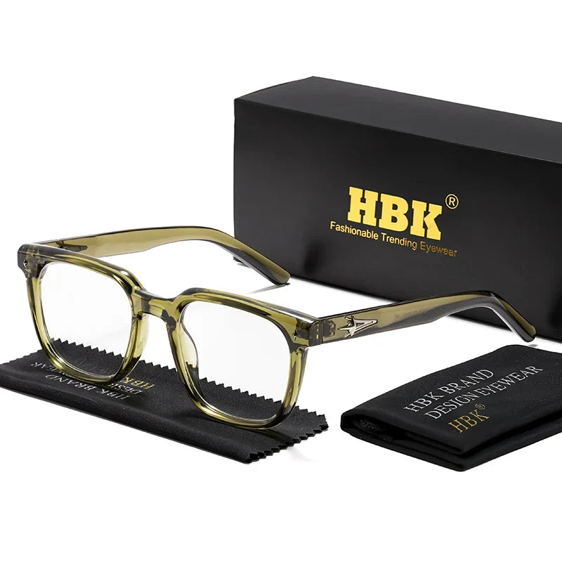 Square Glasses with Blue Light Protection