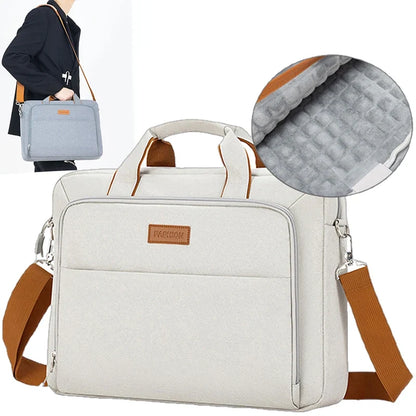 Air-Cushioned Briefcase for Commuting