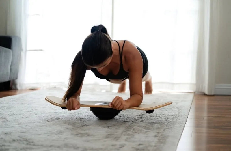 Balance Board with Rotating Feature