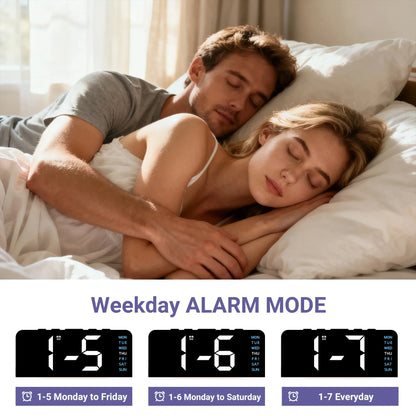 Compact Night Light Alarm Clock