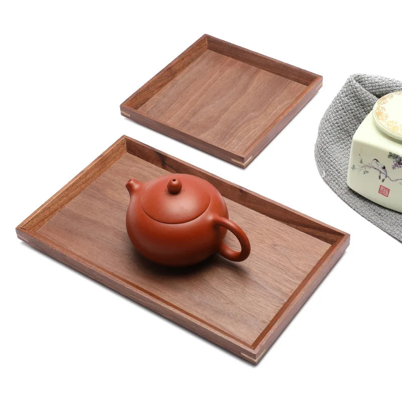 Hexagonal Fruit Dish in Black Walnut Finish