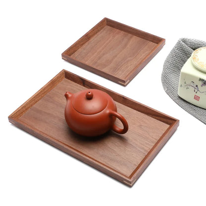 Hexagonal Fruit Dish in Black Walnut Finish