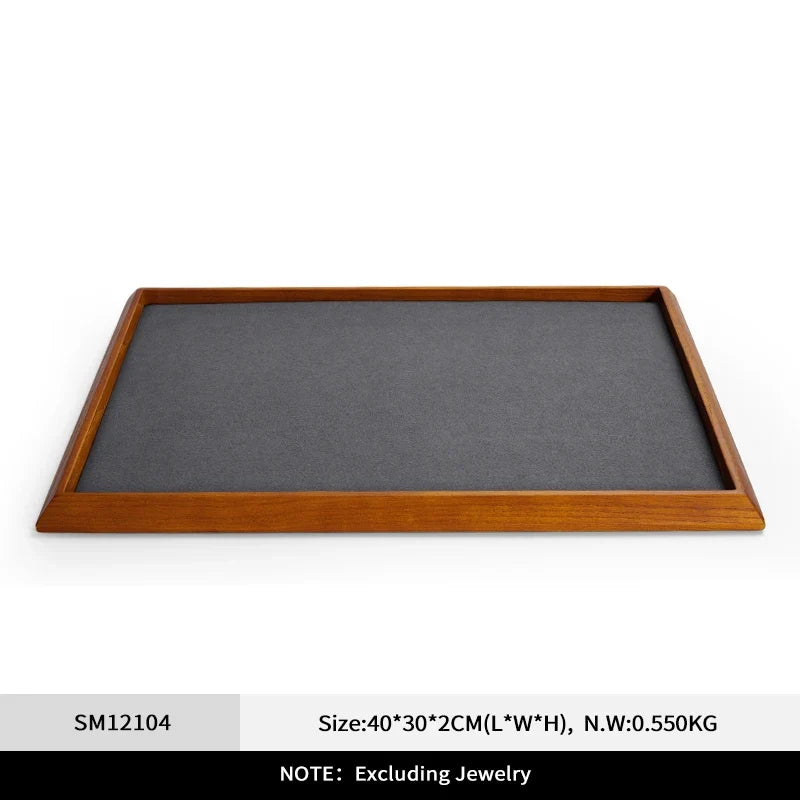 Elegant Wooden Tray for Bracelet Storage and Organization