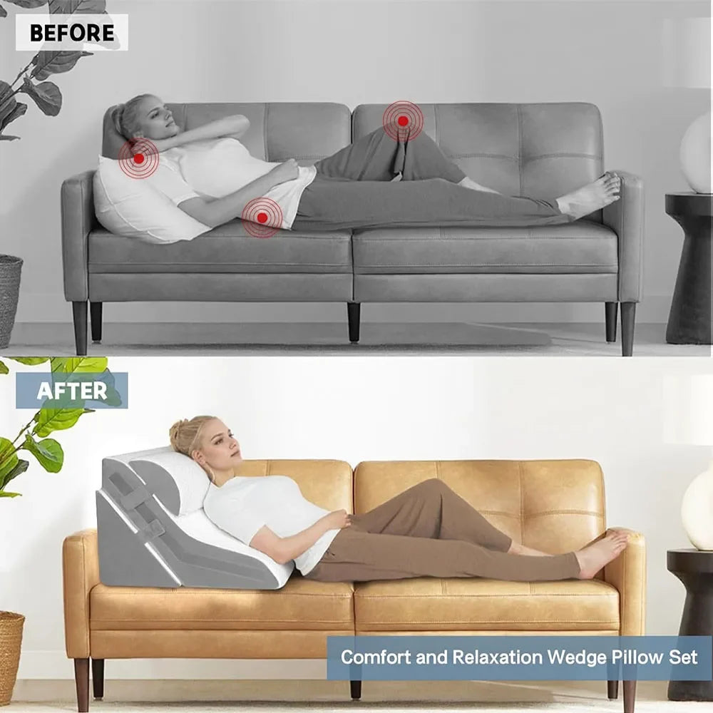 Comfort and Support Duo Sleep Wedge Pillow