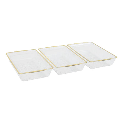 Serving Set with Chilled Tray and Bowls