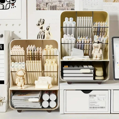 Desk Organizer with Pencil Compartment – Multi-Tier Storage Solution