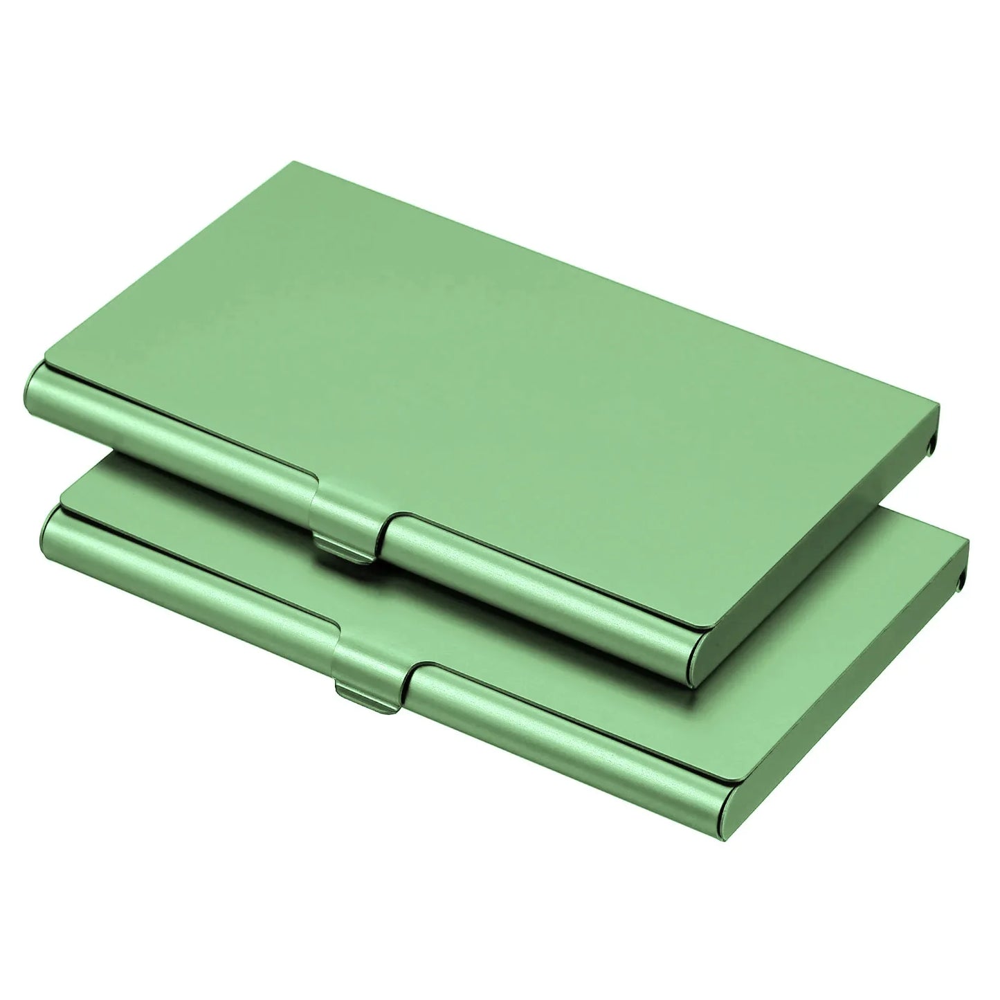 Aluminum Business Card Holder with Flip Cover