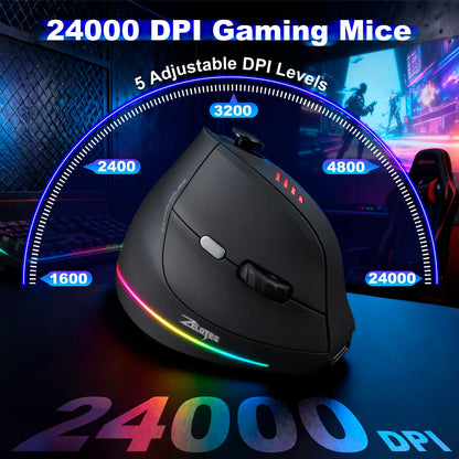 Wireless Vertical Ergonomic Mouse Model F18