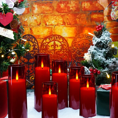 LED Candles with Remote Control - Pack of 5